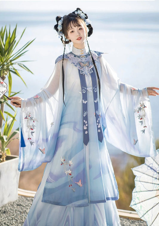 Fairy Air Elegant Ancient Style Female Ming Dynasty Hanfu