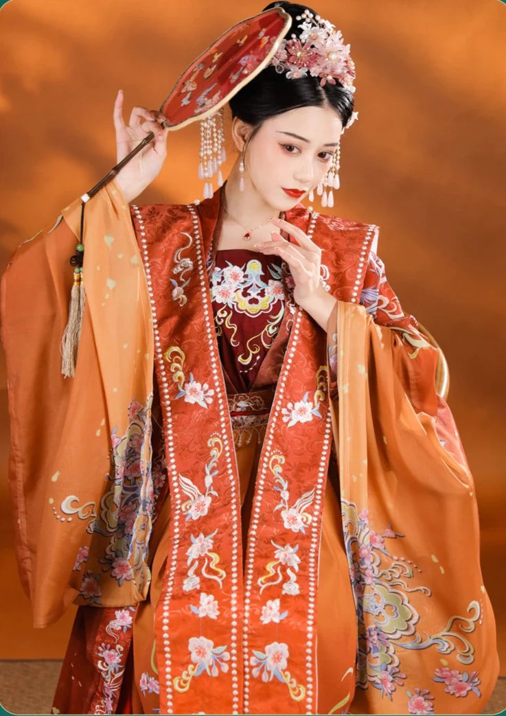 Red Song Hanfu Dress