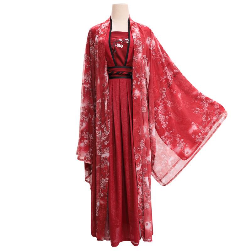 Red Hanfu (Rose Style)