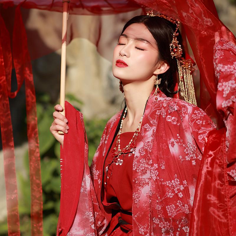 Red Hanfu (Rose Style)