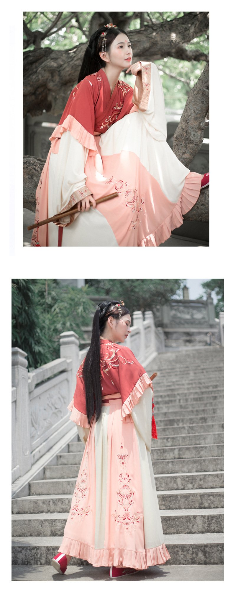 Hanfu Butterfly Style For Autumn and Spring