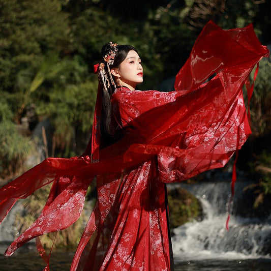 Red Hanfu (Rose Style)