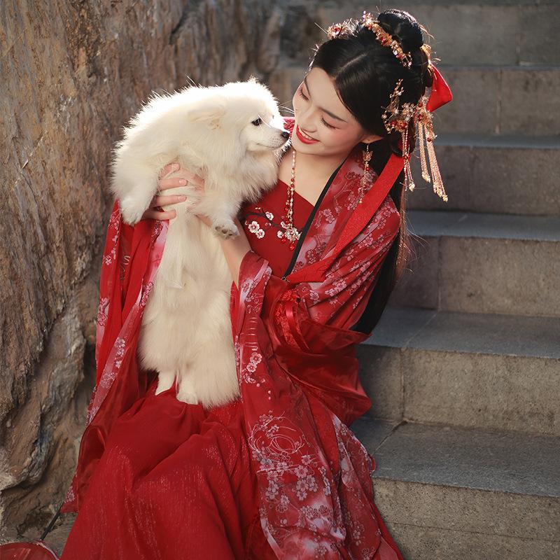 Red Hanfu (Rose Style)