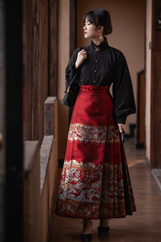 [New Product] Ming Dynasty Hanfu One Piece Mamian Dress