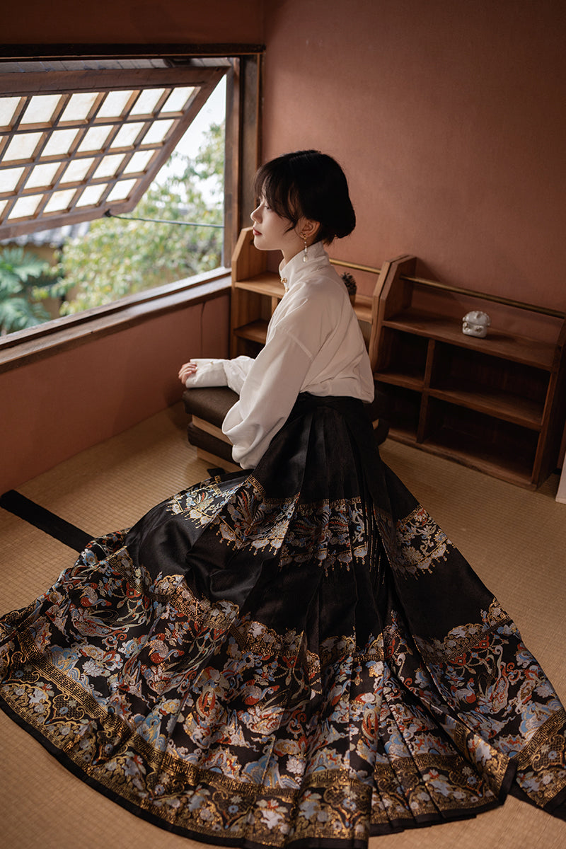 [New Product] Ming Dynasty Hanfu One Piece Mamian Dress