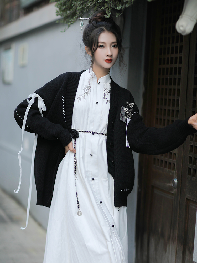 Ming Dynasty Knit Cardigan + Dress