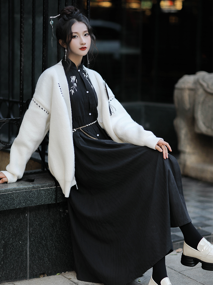 Ming Dynasty Knit Cardigan + Dress