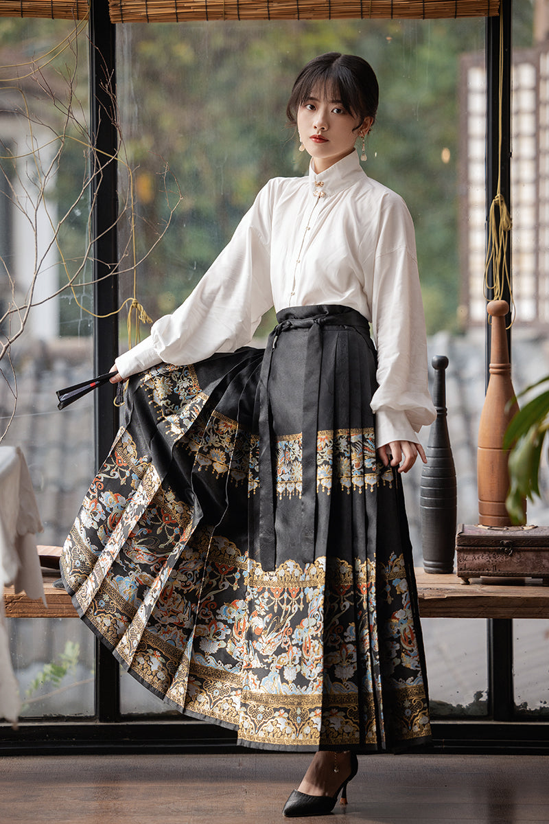 [New Product] Ming Dynasty Hanfu One Piece Mamian Dress